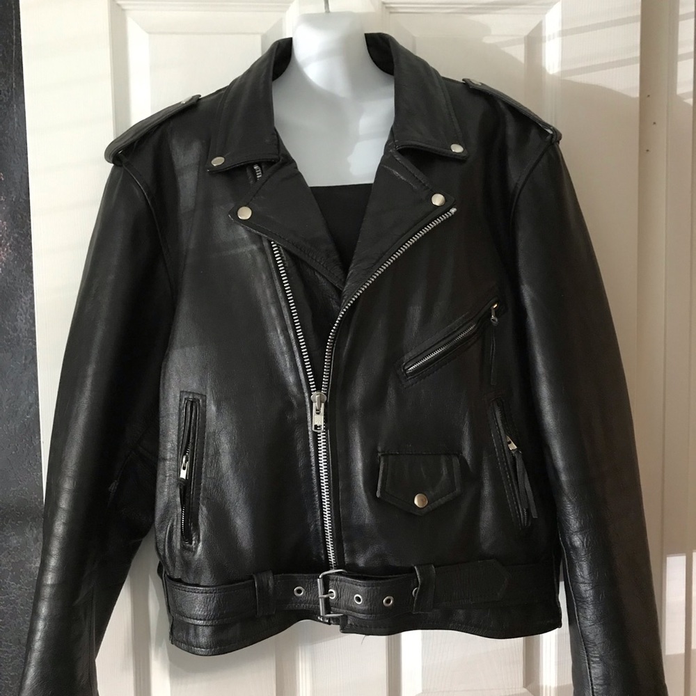 Men’s SHAF Leather Motorcycle Jacket